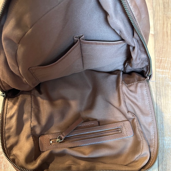 Lucky Brand Brown Leather Backpack - Picture 4 of 7